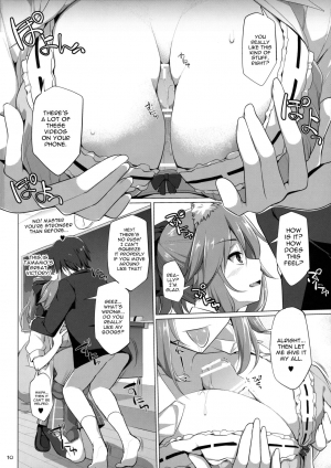 (C91) [TOYBOX, Kujira Logic (Kurikara, Kujiran)] Goshujin-sama Oppai desu yo!! 5 + Omakebon (Fate/EXTRA) [English] [constantly] - Page 10