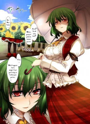 [Shimoyakedou (Ouma Tokiichi)] Himawari Batake de Tsukamaete (Touhou Project) [English] [TranslatorWithoutAName] [Digital] - Page 4