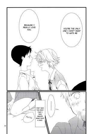 [Poyopoyo (Kumi)] Nee, Boku no Koto Suki? | Hey, Do You Love Me? (Neon Genesis Evangelion) [English] {Spluuuuurt} - Page 34