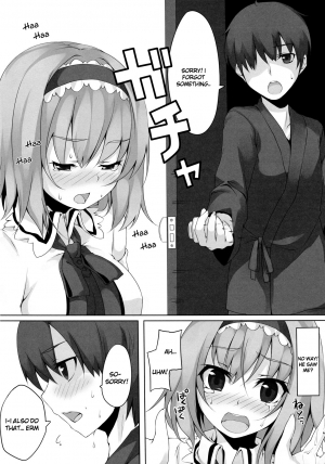 (Reitaisai 9) [Shinkai Kissa (Unasaka)] ALICE to... (Touhou Project) [English] =TV= - Page 9