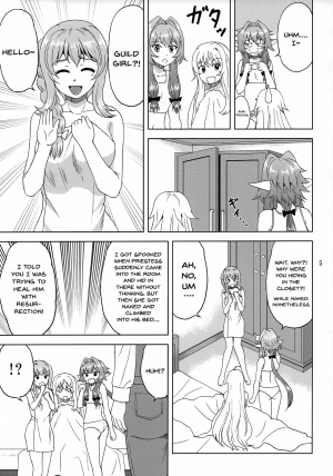 (COMIC1☆15) [YASRIN-DO (Yasu Rintarou)] Ko Onigoroshi o Iyashitai! | i want to heal a goblin slayer (Goblin Slayer) [English] {Doujins.com} - Page 5