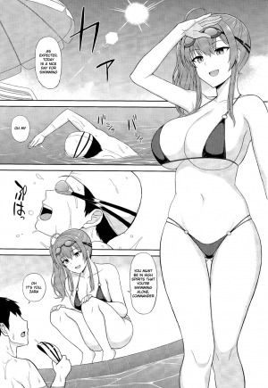 (C97) [Kaki no Tane (Summer)] Zara to Miwaku no Poolside | Zara and Poolside Charm (Azur Lane) [English] [HikkiDays] - Page 3