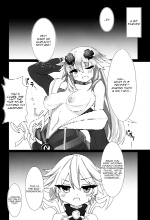 (COMIC1☆16) [Chokusen Ikki (Dura)] Docchi no Neptunia SHOW! (Hyperdimension Neptunia) [English] [tabibit0] - Page 6