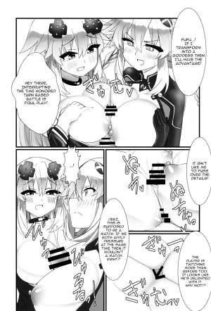 (COMIC1☆16) [Chokusen Ikki (Dura)] Docchi no Neptunia SHOW! (Hyperdimension Neptunia) [English] [tabibit0] - Page 13
