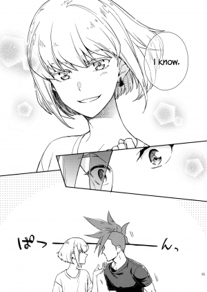 (C96) [dg (Doguu)] Hajimari wa Kuchibiru kara | Starting With A Kiss (Promare) [English] [Decensored] - Page 15