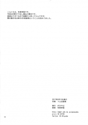 (C92) [Gasayabu (Fuyube Rion)] Micro Hibiki (THE IDOLM@STER) [English] [CGrascal] - Page 18