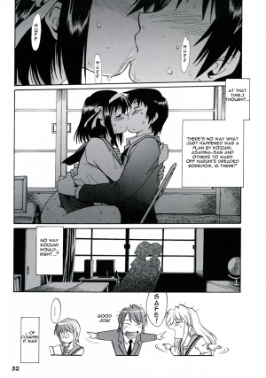 (SC41) [Studio Katsudon (Manabe Jouji)] Haruhi no Uzuki [Haruhi’s Ache] (Suzumiya Haruhi no Yuuutsu [The Melancholy of Haruhi Suzumiya]) [English] [Strange Gray Cat] - Page 32