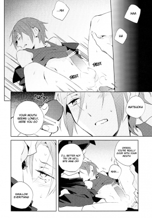(SPARK8) [esmeralda (Mitsuki)] Namida no Umi de wa Oyogenai. | You Cannot Swim in a Sea of Tears. (Free!) [English] [Holy Mackerel] - Page 10