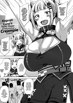 (COMIC1☆13) [BONJin (Ozy)] Kaguya Luna no SugoTech Gaman Dekireba Nakadashi H (Kaguya Luna) [English] =Rotoscopic + mrwayne= - Page 5