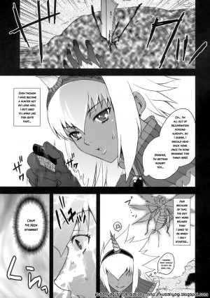 (C74) [Harem (Mizuki Honey)] Hunter-chan Dai Pinchi!! (Monster Hunter) [ENG] - Page 3
