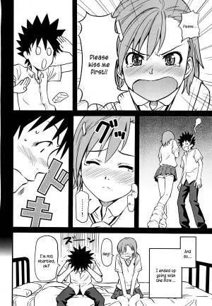 (C75) [Homunculus] Toaru H no Railgun (Toaru Kagaku no Railgun) [English] [Kusanyagi] - Page 9