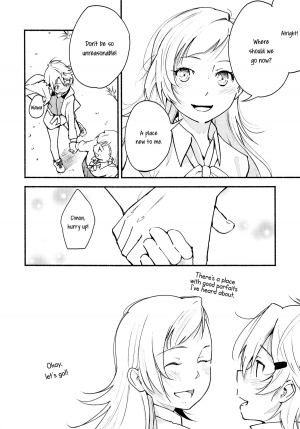 (C87) [G-complex (YUI_7)] Stream Will, Tomorrow, and the Warmth in Your Hands. [English] [Yuri-ism] - Page 44