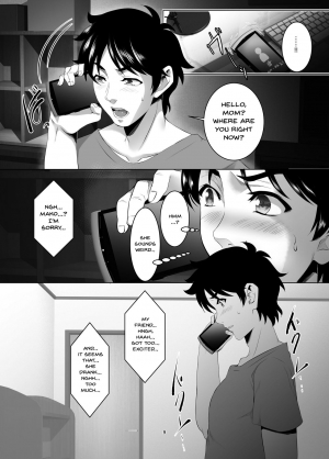 [SPRECHCHOR (Eguchi Chibi, Nintai Akira)] Omae no Kaa-chan, Ii Onna da yo na. Ch. 4 | Your Mom's A Pretty Good Woman, Huh? Ch. 4 [English] {Doujins.com} [Digital] - Page 9