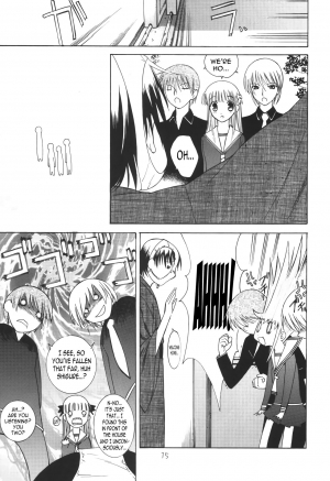 (SC15) [Oh!saka Spirits (Aiyama Toshikazu, Ugeppa)] Momoiro Kataomoi (Fruits Basket) [English] [N04h] - Page 15