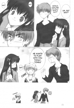 (SC15) [Oh!saka Spirits (Aiyama Toshikazu, Ugeppa)] Momoiro Kataomoi (Fruits Basket) [English] [N04h] - Page 23