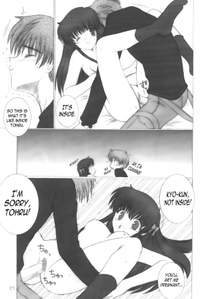 (SC15) [Oh!saka Spirits (Aiyama Toshikazu, Ugeppa)] Momoiro Kataomoi (Fruits Basket) [English] [N04h] - Page 27