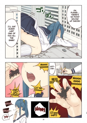  (C97) [ICE CAT (Uru)] Zankoku Kyodai Musume Fondue-chan no Ecchi na Gyakusatsu 丨Cruel Giantess Fondue-chan's Sexy Slaughter Time [English]  - Page 30