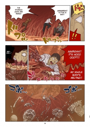  (C97) [ICE CAT (Uru)] Zankoku Kyodai Musume Fondue-chan no Ecchi na Gyakusatsu 丨Cruel Giantess Fondue-chan's Sexy Slaughter Time [English]  - Page 40