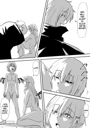  [Mikezoutei] Onna Kishi no Okaa-san ga Kyouseiteki ni Kyuuketsuki-ka Saserarete Otosareru Hanashi [English] [N04h]  - Page 34