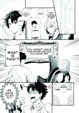 (C97) [sagejoh (sage joh)] Sex Shinai to Derarenai nara Shikatanai desu ne? (Fate/Grand Order) [English] - Page 3