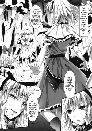 (C81) [YURIRU-RARIKA (Kojima Saya, Lazu)] R Shoku 2A -Toraware Alice- (Touhou Project) [English] - Page 7