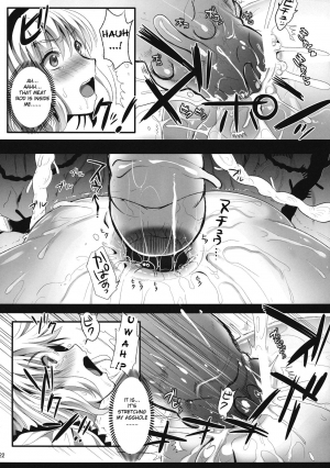 (C81) [YURIRU-RARIKA (Kojima Saya, Lazu)] R Shoku 2A -Toraware Alice- (Touhou Project) [English] - Page 22