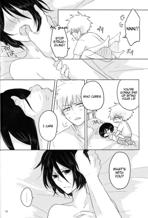 (CCOsaka101) [Candeliere (Matsuyo)] Otona no Tame no Ichiruki Anthology Kiss &! (BLEACH) [English] [Tigoris Translates] - Page 17