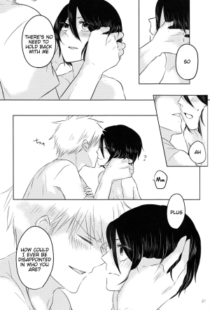 (CCOsaka101) [Candeliere (Matsuyo)] Otona no Tame no Ichiruki Anthology Kiss &! (BLEACH) [English] [Tigoris Translates] - Page 22