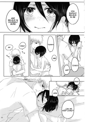 (CCOsaka101) [Candeliere (Matsuyo)] Otona no Tame no Ichiruki Anthology Kiss &! (BLEACH) [English] [Tigoris Translates] - Page 23