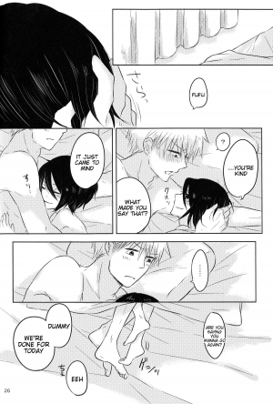 (CCOsaka101) [Candeliere (Matsuyo)] Otona no Tame no Ichiruki Anthology Kiss &! (BLEACH) [English] [Tigoris Translates] - Page 27