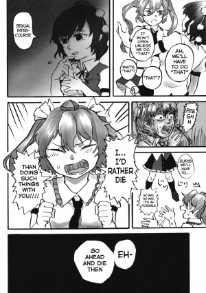 (C88) [02 (Damegane)] ○○ Shitai to Derenai-teki na Heya | You Can't Get Out Of This Room Unless You Do XXX (Touhou Kongu Goudou ~Do It Yourself~) (Touhou Project) [English] - Page 3