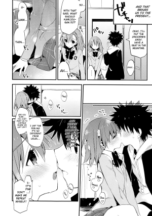 (C85) [atSD (Tsuneyoshi)] Mikoto to. 6 (Toaru Majutsu no Index) [English] [biribiri] - Page 10