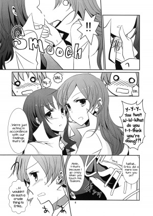 (C79) [434NotFound (isya)] 4ever Yours (Heartcatch Precure) [English] [Yuri-ism] - Page 8