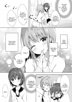 [Lilium Ladies (Amedamacon)] Onee-chan to, Hajimete. | First Time With Sis. (Lady x Lady -Casa Blanca-) [English] [Digital] - Page 8