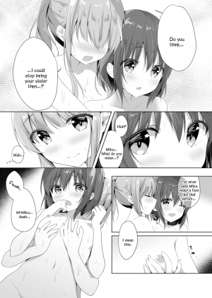 [Lilium Ladies (Amedamacon)] Onee-chan to, Hajimete. | First Time With Sis. (Lady x Lady -Casa Blanca-) [English] [Digital] - Page 14