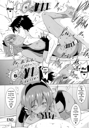  (SC2017 Winter) [Syunkan Saidaihusoku (Pony R)] Seihitsu-chan to no Nukinuki Seikatsu | My Lewd Lifestyle with Seihitsu-chan (Fate/Grand Order) [English] [Doujins.com]  - Page 17