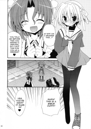 (Shitsuji Toranoana!) [ciaociao (Araki Kanao)] Unhappy Eden 2 (Hayate no Gotoku!) [English] [Zero Translations] - Page 8