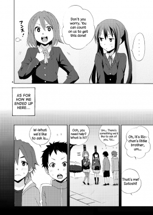 [Gyotaku (Coelacanth)] CAT & DOG (K-ON!) [English] [Digital] - Page 5