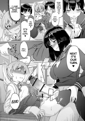 [Momo no Suidousui] Saikyou Futanari Tenkousei | The Strongest Futanari Transfer Student (Futanari Friends! 07) [English] {Hennojin} - Page 10