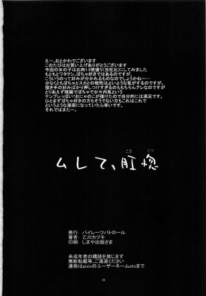 (C84) [Pirates Patrol (Otokawa Kazuki)] Murete, Koukotsu [english] - Page 24