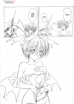 (C62) [Gasayabu (Fuyube Rion)] Sweet Lil’ Devil (Darkstalkers) [English] [desudesu] - Page 3