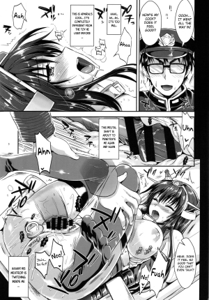 (C85) [YURIRU-RARIKA (Kojima Saya, Lazu)] Senkan Nagato to Hentai Teitoku | Battleship Nagato and Perverted Admiral (Kantai Collection -KanColle-) [English] [MintVoid] - Page 22