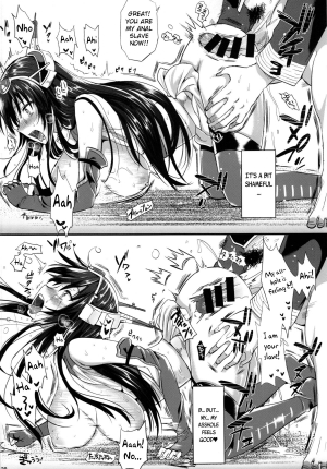 (C85) [YURIRU-RARIKA (Kojima Saya, Lazu)] Senkan Nagato to Hentai Teitoku | Battleship Nagato and Perverted Admiral (Kantai Collection -KanColle-) [English] [MintVoid] - Page 31