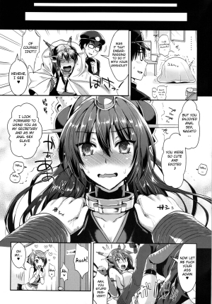 (C85) [YURIRU-RARIKA (Kojima Saya, Lazu)] Senkan Nagato to Hentai Teitoku | Battleship Nagato and Perverted Admiral (Kantai Collection -KanColle-) [English] [MintVoid] - Page 34