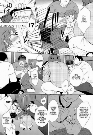 (CCOsaka97) [Double Slash (Orishima Yupopo)] Strain no Ojisan Daikatsuyaku Hon @ Misaki- hen (K) [English] [Chxerrryblxsom] - Page 8
