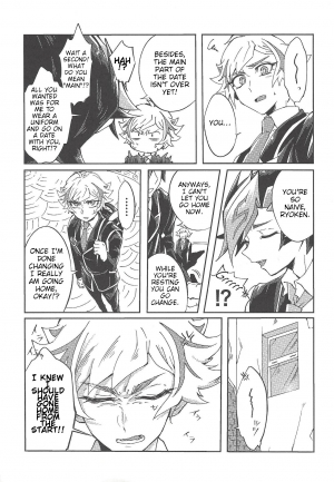 (Sennen Battle Phase 22) [Ham String (Shirowi Jam)] Ryouken wa Zurui (Yu-Gi-Oh! VRAINS) [English] [Tsukuyomi] - Page 12