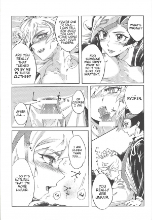 (Sennen Battle Phase 22) [Ham String (Shirowi Jam)] Ryouken wa Zurui (Yu-Gi-Oh! VRAINS) [English] [Tsukuyomi] - Page 24