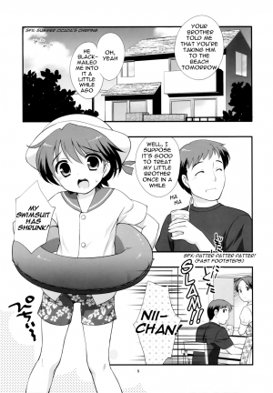 (C74) [Tokuda (Ueda Yuu)] Ashita wa Umi | The Beach Tomorrow [English] [NekoShota] - Page 6