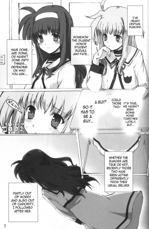 (C73) [Basutei Shower (Katsurai Yoshiaki)] SCHOOL GIRL -Fate Suzuka Arisa Gakuen Choukyou Bon- (Mahou Shoujo Lyrical Nanoha) [English] =LWB= - Page 6