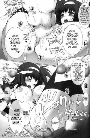 (C73) [Basutei Shower (Katsurai Yoshiaki)] SCHOOL GIRL -Fate Suzuka Arisa Gakuen Choukyou Bon- (Mahou Shoujo Lyrical Nanoha) [English] =LWB= - Page 16